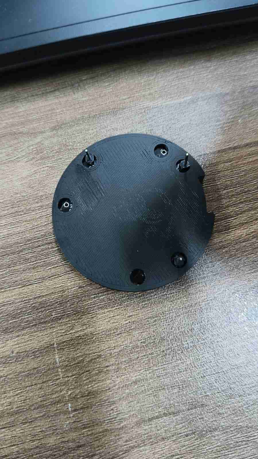 Anillo neopixel parte trasera